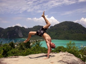Equilibre à Koh Phi Phi - Thailande (2004)