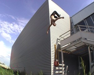 jerome gaspard cascadeur salto parkour