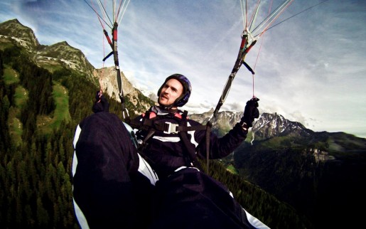 Jerome Gaspard - cascadeur - Parapente 03