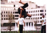 Jerome Gaspard - cascadeur - Acrobatie - Salto arabe - 1997