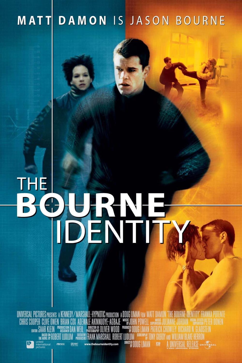 Affiche The Bourne Identity