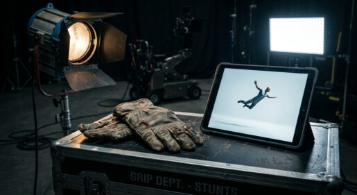 Intelligence artificielle et cascadeur sur un tournage - Cascadeurs au chomage